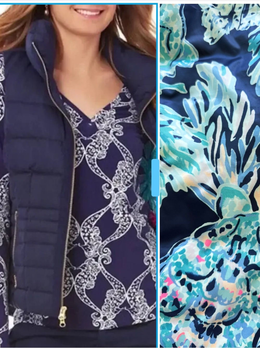 Lilly Pulitzer Palm Paradise Vest